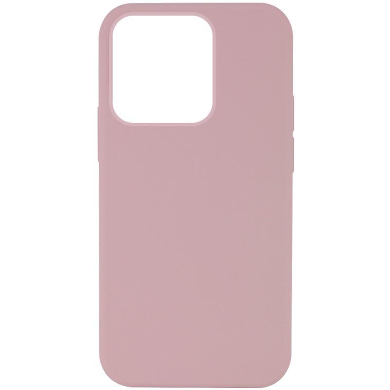Противоударный Чехол Silicone Case Full Protective (AA) для Apple iPhone 15 Pro Max (6.7") Pink Sand