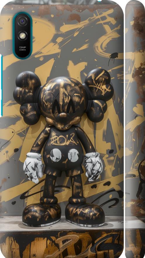 Чехол на Xiaomi Redmi 9A Bronze kaws (6097m-2034-42517)