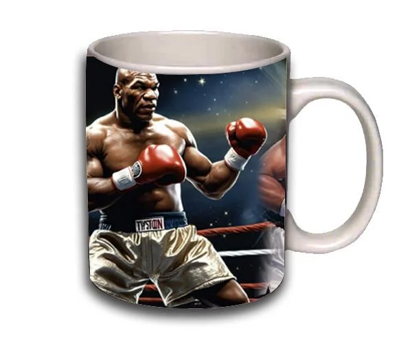 Чашка Майк Тайсон Tyson Белый (z1529)