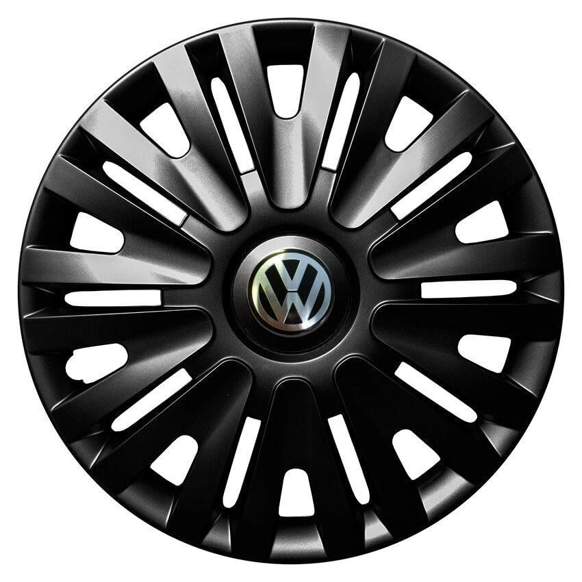 Комплект колпаков JAWOPLAST Alpha R14 для Volkswagen 4 шт. Black (28434817)
