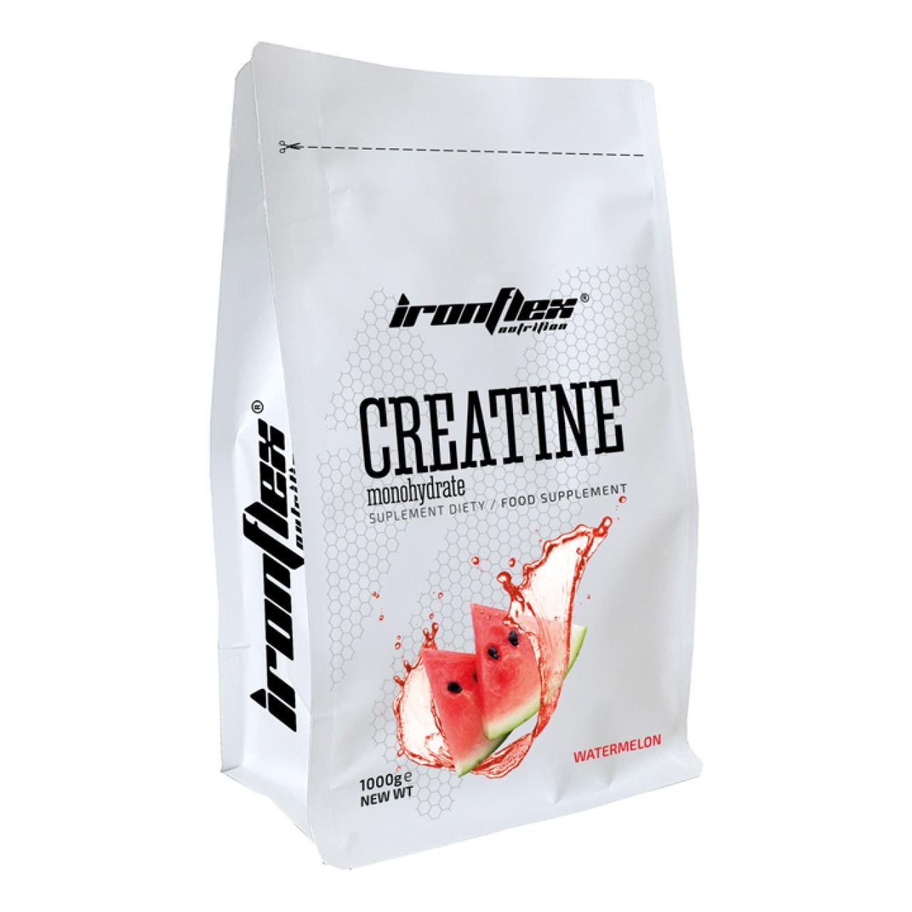 Креатин моногідрат IronFlex Creatine Monohydrate Watermelon 1000 г (00000042150)