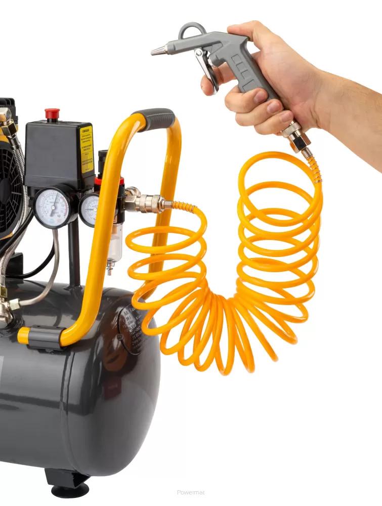 Набір пневмоінструментів Powermat PM-ZNP-6T 2597104176 2 пістолета шланг 5 м - фото 7 Набір пневмоінструментів Powermat PM-ZNP-6T 2597104176 2 пістолета шланг 5 м - фото 7