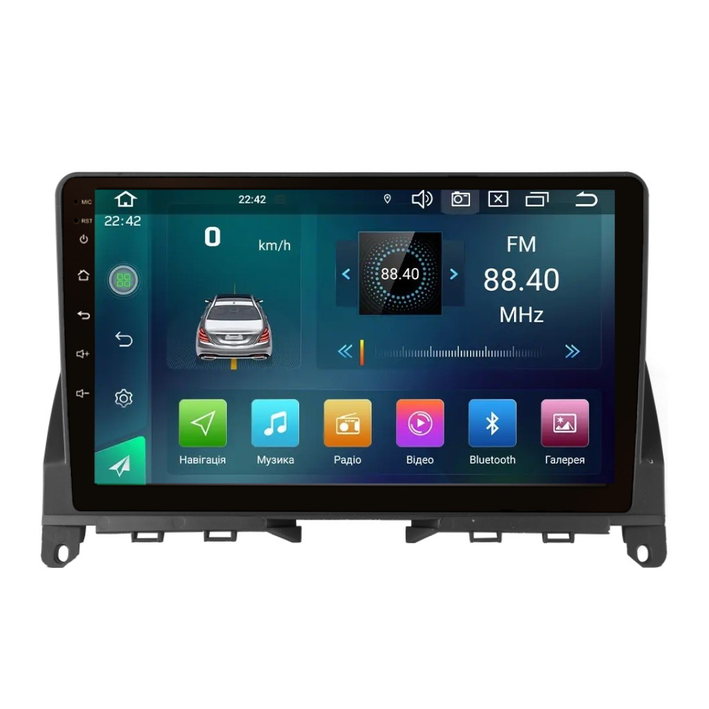 Магнитола штатная CYCLONE C9 CPL Carplay 2/32 GB для Mercedes C-Class W204 2007-2011 г. (AR-81323)
