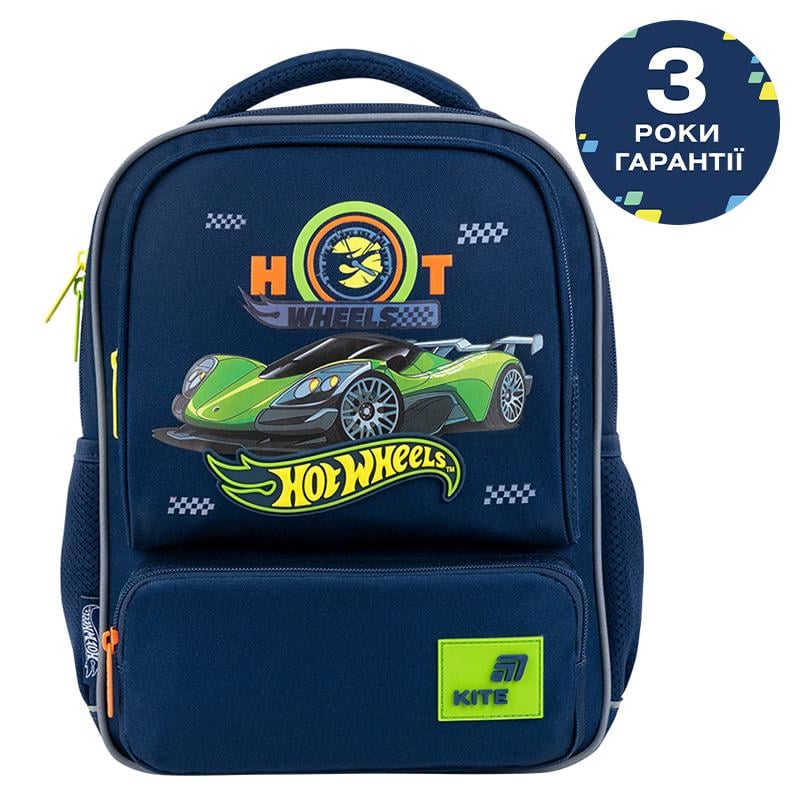 Шкільний рюкзак дитячий KITE Kids Hot Wheels HW26-559XS