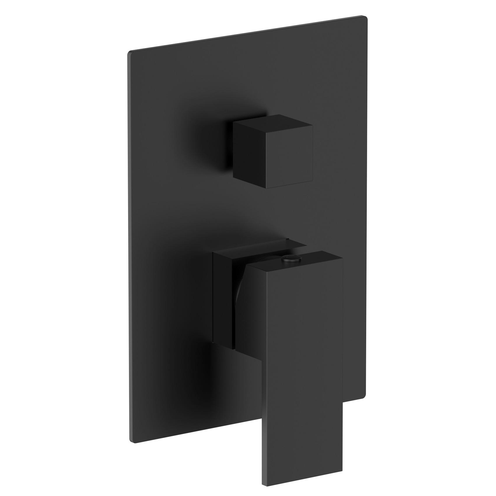 Смеситель для душа VOLLE Pardo однорычажный Черный матовый (1548.030204)