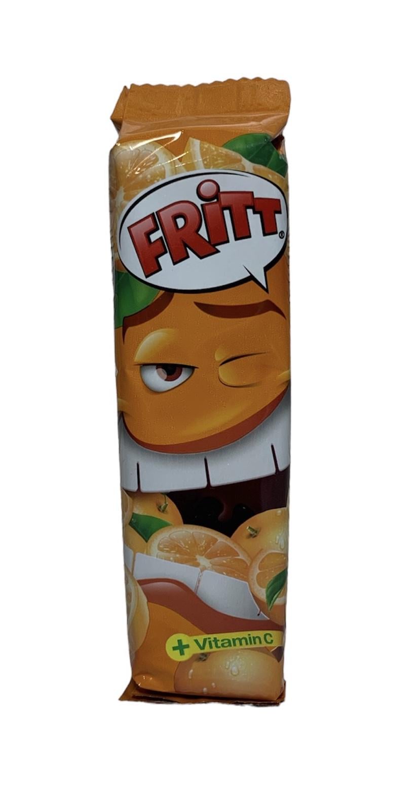 Конфеты жевательные С Fritt со вкусом апельсина и витамином 70 г (57370)