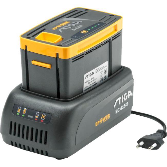 Зарядное устройство для аккумуляторов Stiga E-Power EC415S ток 1.5А Li-ion 48V - фото 4 Зарядное устройство для аккумуляторов Stiga E-Power EC415S ток 1.5А Li-ion 48V - фото 4