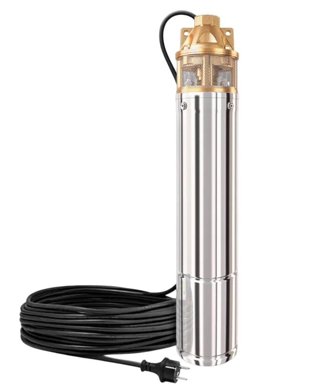 Свердловинний насос Gardia 4SKM-100 з кабелем 10 м (42947)