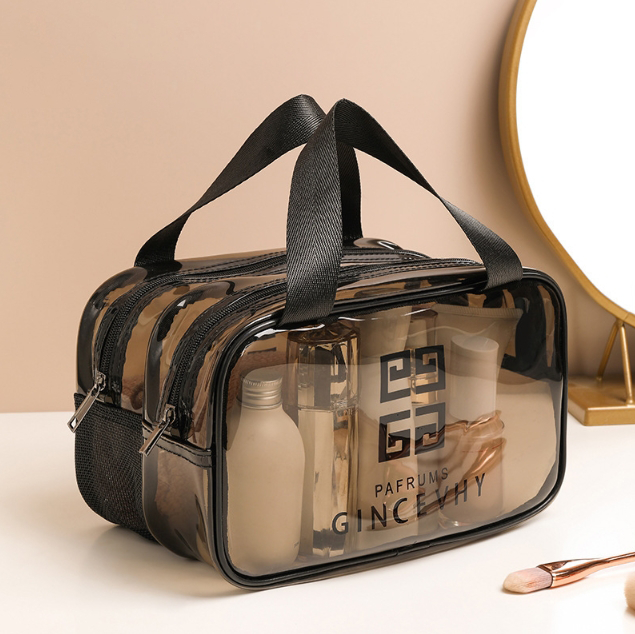 Косметичка с двумя отделениями 26х15х18 см Тип 2 (ОКД-117-12)