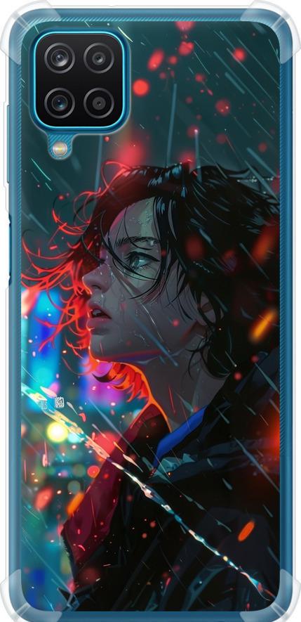 Чехол на Samsung Galaxy A12 A125F Ночные огни (6096sp-2201-42517)