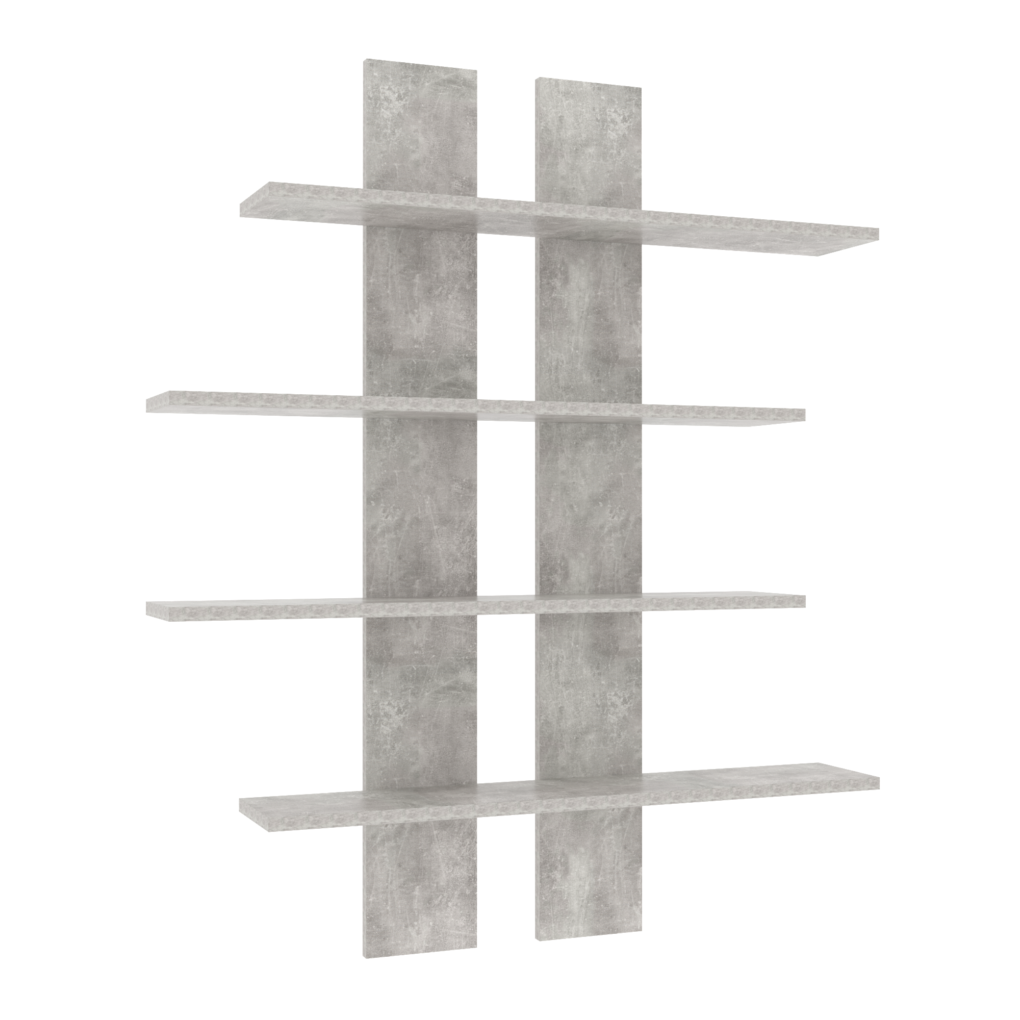 Полиця підвісна П-6 910х160х1100 мм Бетон (18250078) Полиця підвісна П-6 910х160х1100 мм Бетон (18250078)