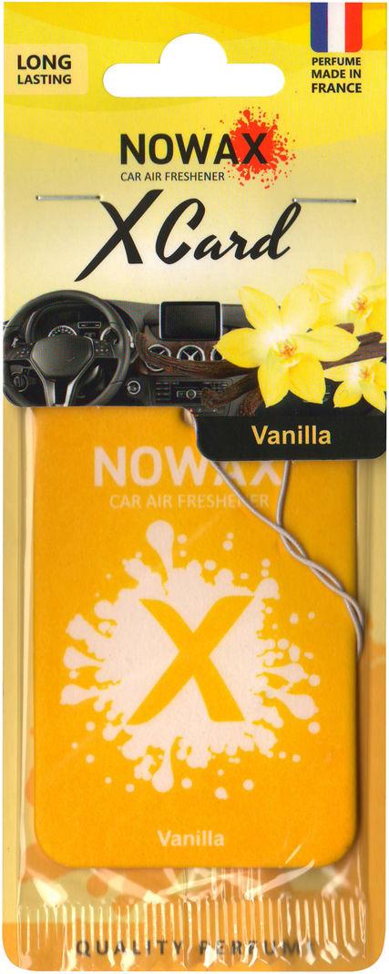 Ароматизатор для авто Nowax X D Vanilla на зеркало (NX07536)