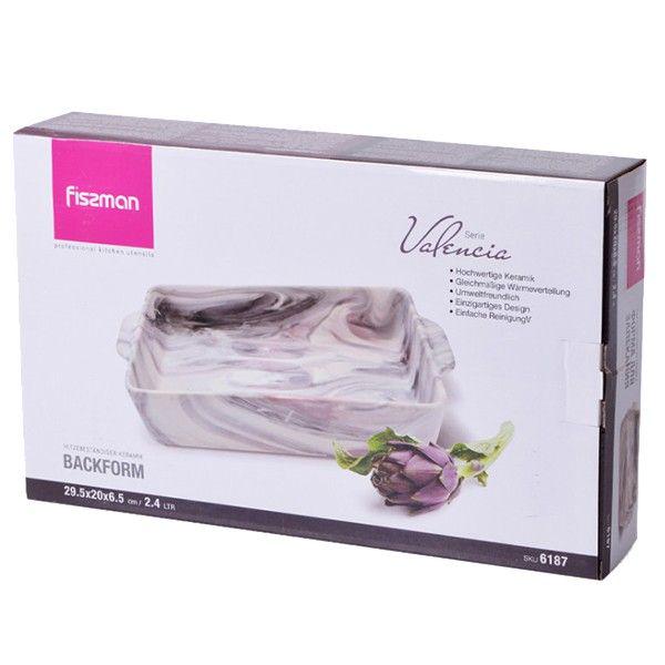 Форма для випікання Fissman Valencia 2,4 л 29,5x20х6,5 см прямокутна (6187) - фото 3 Форма для випікання Fissman Valencia 2,4 л 29,5x20х6,5 см прямокутна (6187) - фото 3