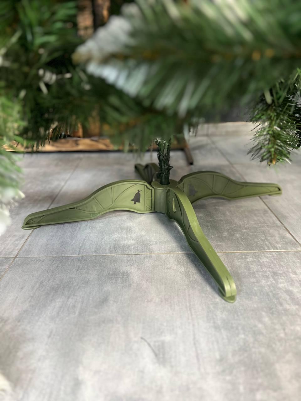 Штучна ялинка засніжена Елітна з шишками 2,5 м Зелений (YA678251) - фото 6