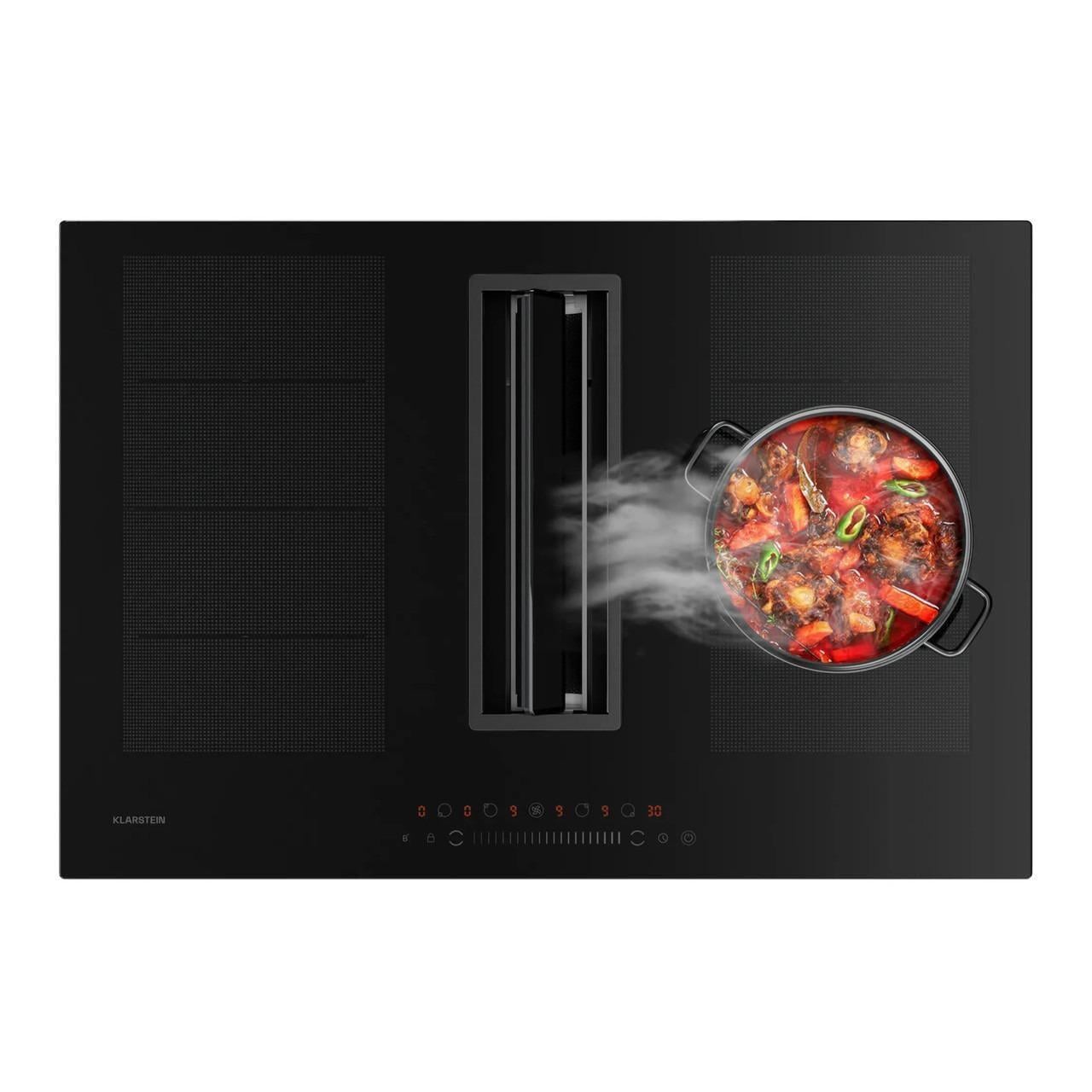 Варочная индукционная поверхность KLARSTEIN Chef-Fusion DownAir с вытяжкой 10045557 (10045557) Варочная индукционная поверхность KLARSTEIN Chef-Fusion DownAir с вытяжкой 10045557 (10045557)
