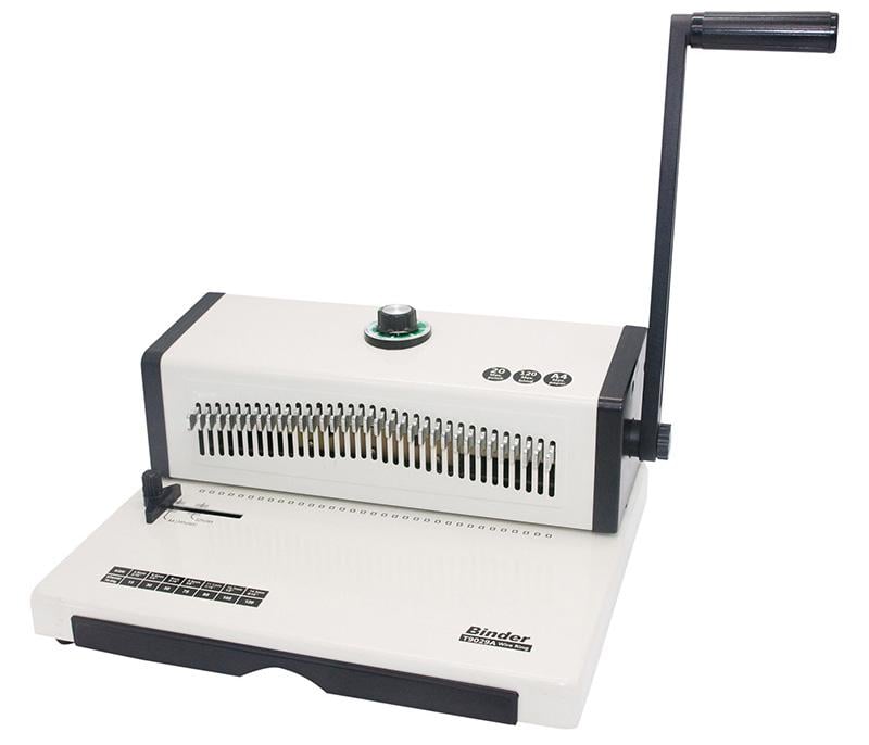 Биндер на металлическую пружину YIBO T9029A квадратные отверстия (000011981)