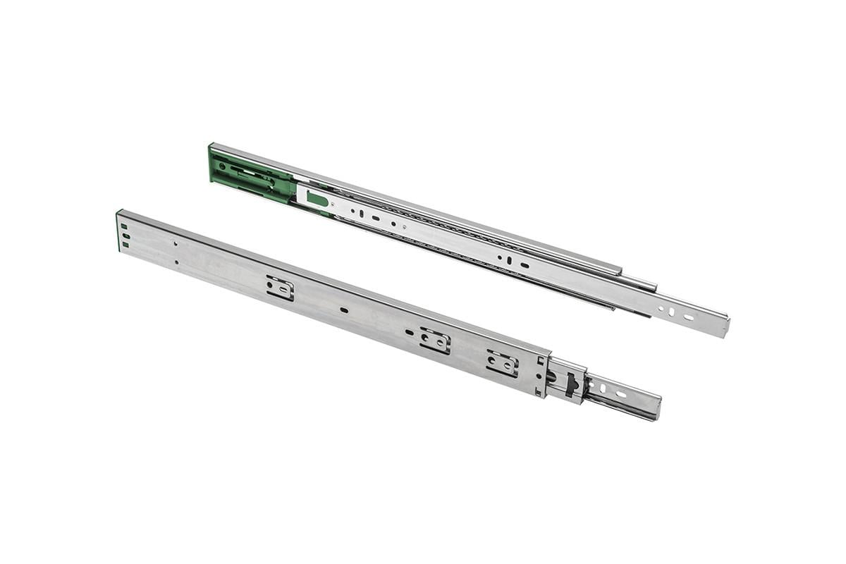 Направляюча кулькова GTV Versalite Light повного висування з доводчиком H 45 мм L 550 мм (PK-L-H45-550-GX) Направляюча кулькова GTV Versalite Light повного висування з доводчиком H 45 мм L 550 мм (PK-L-H45-550-GX)