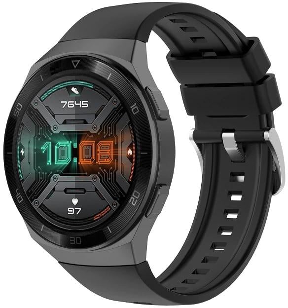 Ремешок Jsota для Huawei Watch GT2e 46 мм Black (22066-2B)