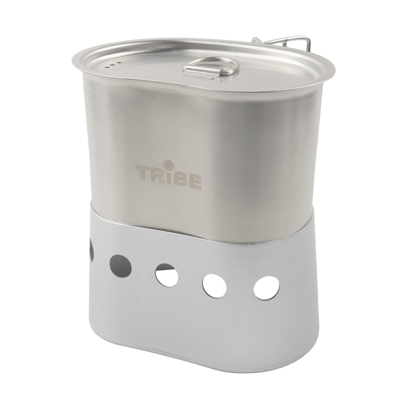 Котелок туристический Tribe Scout из нержавеющей стали 0,7 л (T-FH-0011-metal) - фото 9 Котелок туристический Tribe Scout из нержавеющей стали 0,7 л (T-FH-0011-metal) - фото 9