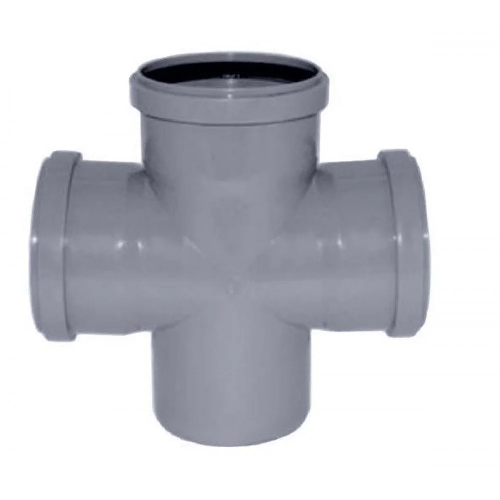 Крестовина Valsir для внутренней канализации PP Ø 110 мм 87° (546949156)