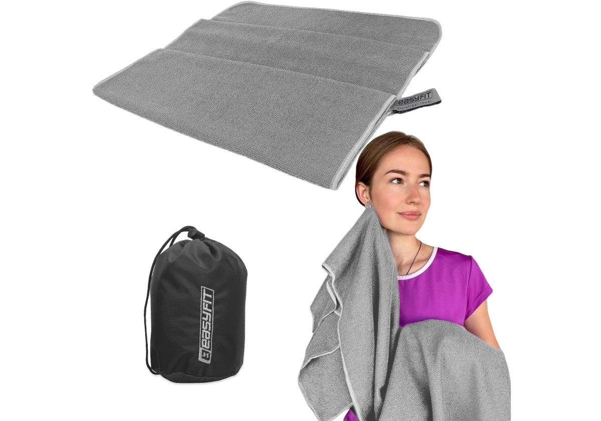 Полотенце из микрофибры EasyFit SilverWing 90х50 см (EF-8502-4) - фото 2 Полотенце из микрофибры EasyFit SilverWing 90х50 см (EF-8502-4) - фото 2