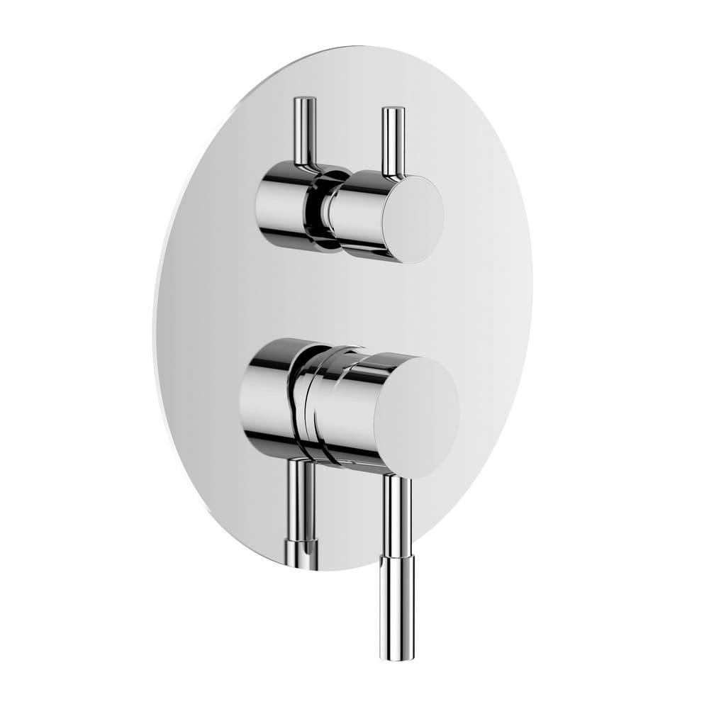 Смеситель скрытого монтажа VOLLE CRUZE 1547.030201 с переключателем Хром (171478) Смеситель скрытого монтажа VOLLE CRUZE 1547.030201 с переключателем Хром (171478)