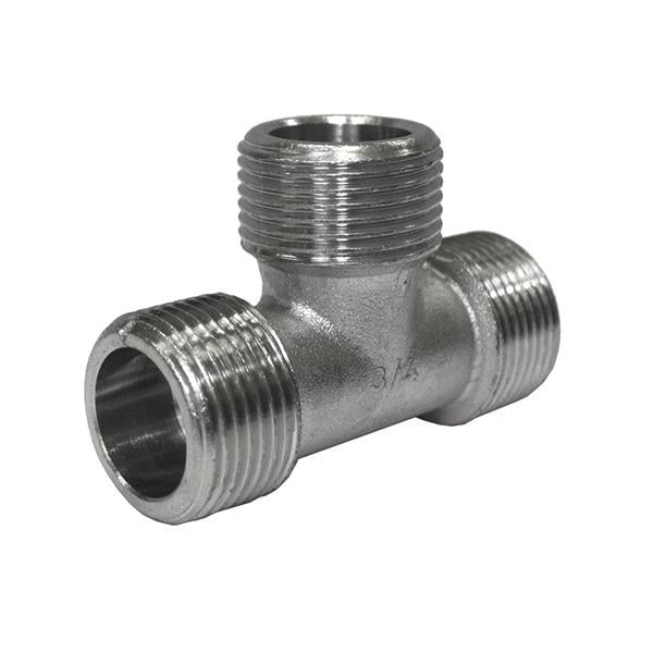 Тройник SANTAN SF 3/4" переходной никелированный