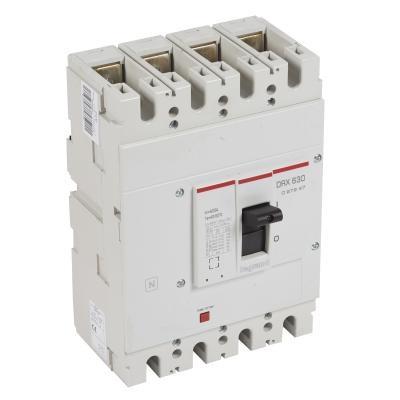 Автоматичний вимикач силовий Legrand DRX630 4 полюси 400A 50kA 27247 (71317)
