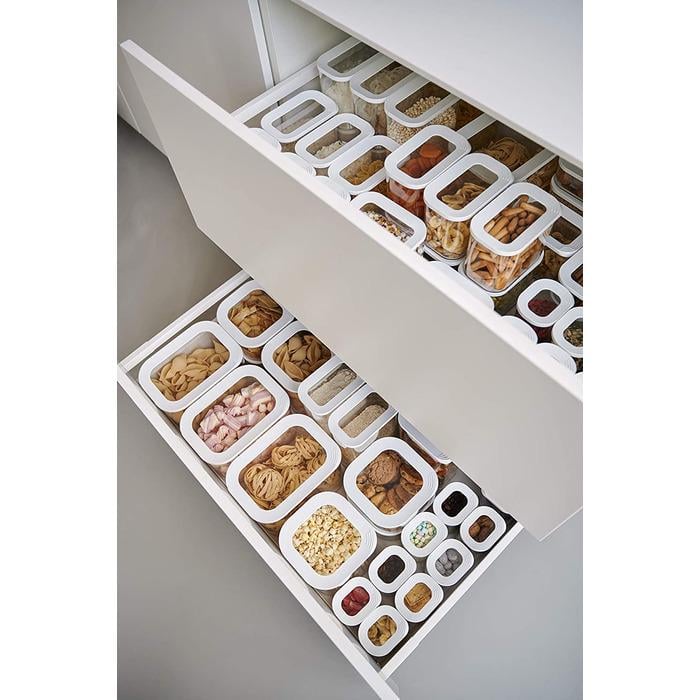 Набор емкостей для хранения Modula Mepal 9 пр. Белый (106994530600) - фото 3 Набор емкостей для хранения Modula Mepal 9 пр. Белый (106994530600) - фото 3