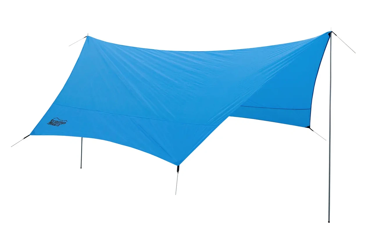 Тент туристический Tramp Lite Tent со стойками Синий (UTLT-036)