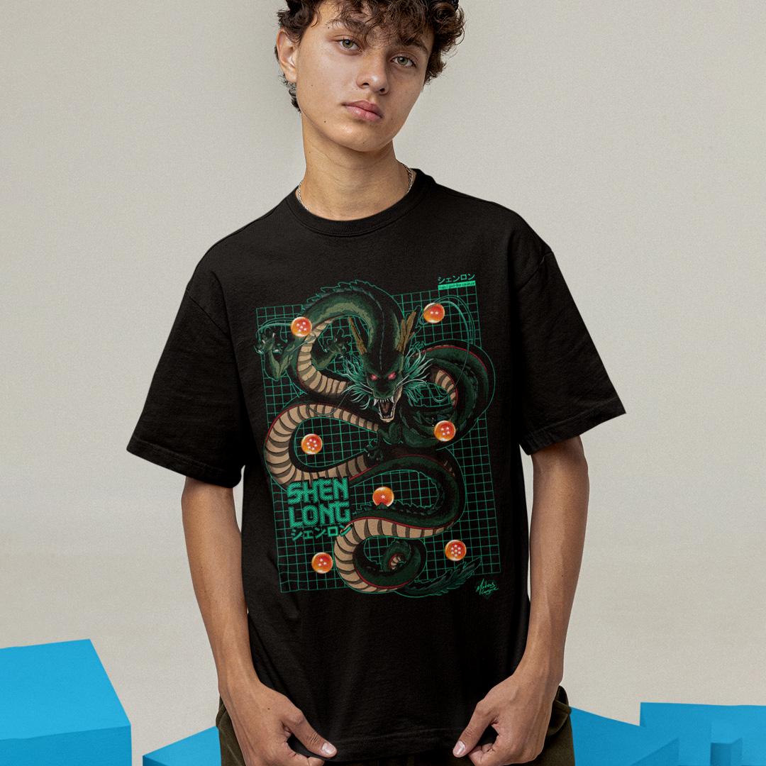 Футболка унисекс Dragon Ball Shenlong XS Черный (31931717)