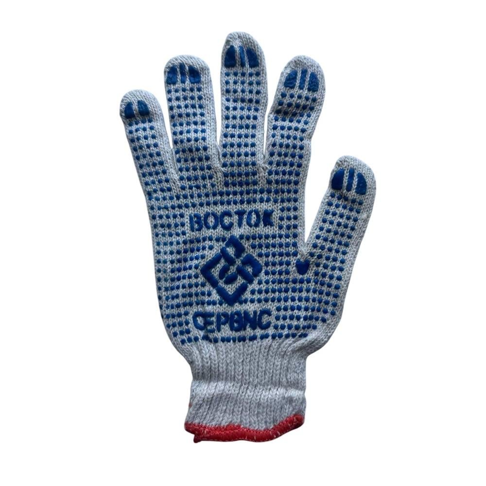 Перчатки хлопчатобумажные с ПВХ точкой восход 1 пара (PR-13) Перчатки хлопчатобумажные с ПВХ точкой восход 1 пара (PR-13)