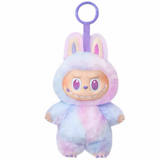 Игрушка-сюрприз брелок плюшевая Лабубу The Monsters 3 серия Фиолетовый