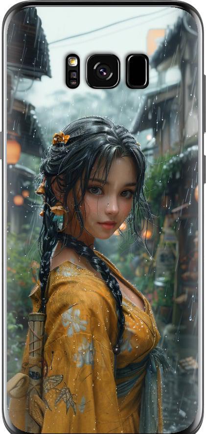 Чехол на Samsung Galaxy S8 Anime-girl (6133t-829-42517)