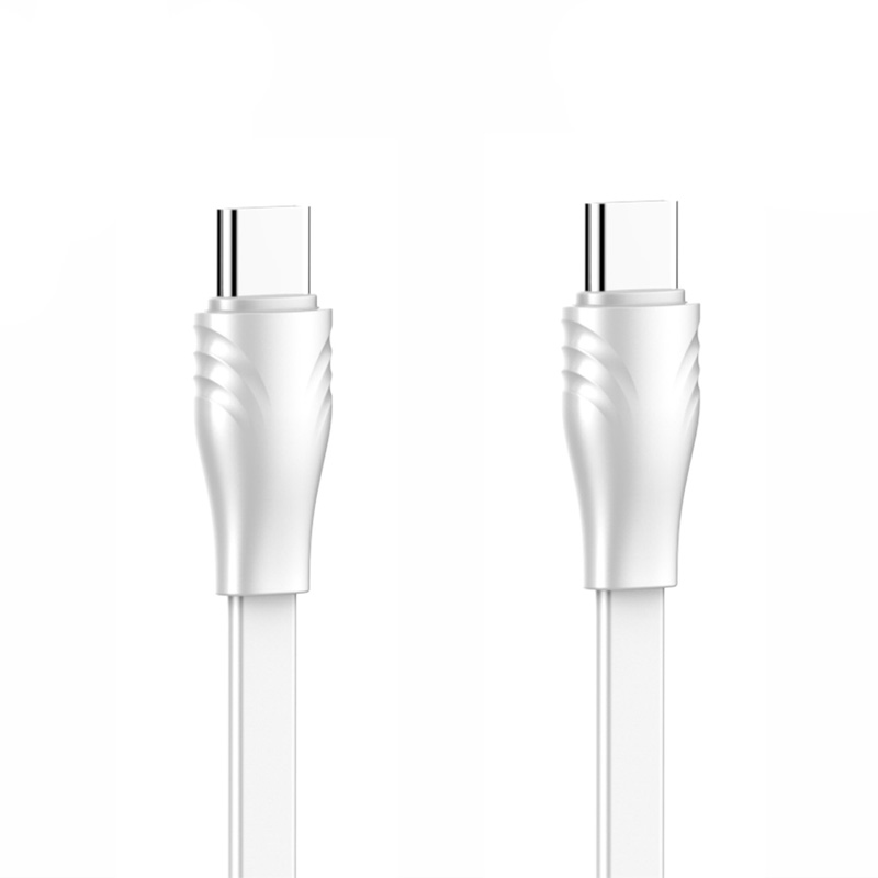 Кабель Type-C to Type-C LDNIO LC131-C/PD 65W быстрая зарядка 1 м Белый