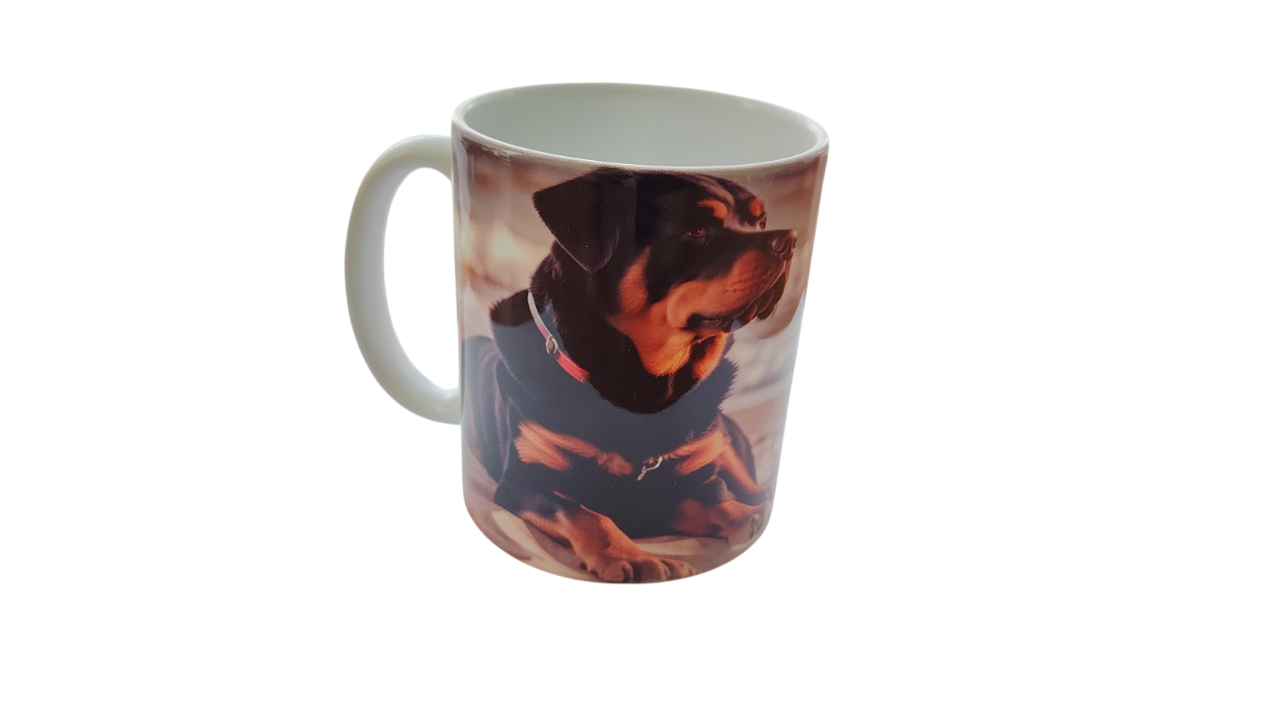 Чашка кружка Ротвейлер 330 мл (26515286)