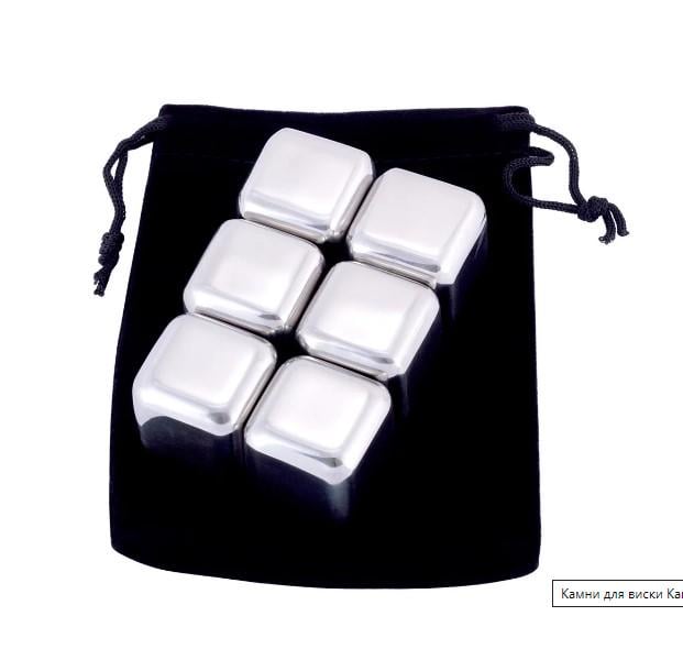 Набор стальных кубиков Kamille KM-7793 6 шт. (98536) - фото 3 Набор стальных кубиков Kamille KM-7793 6 шт. (98536) - фото 3