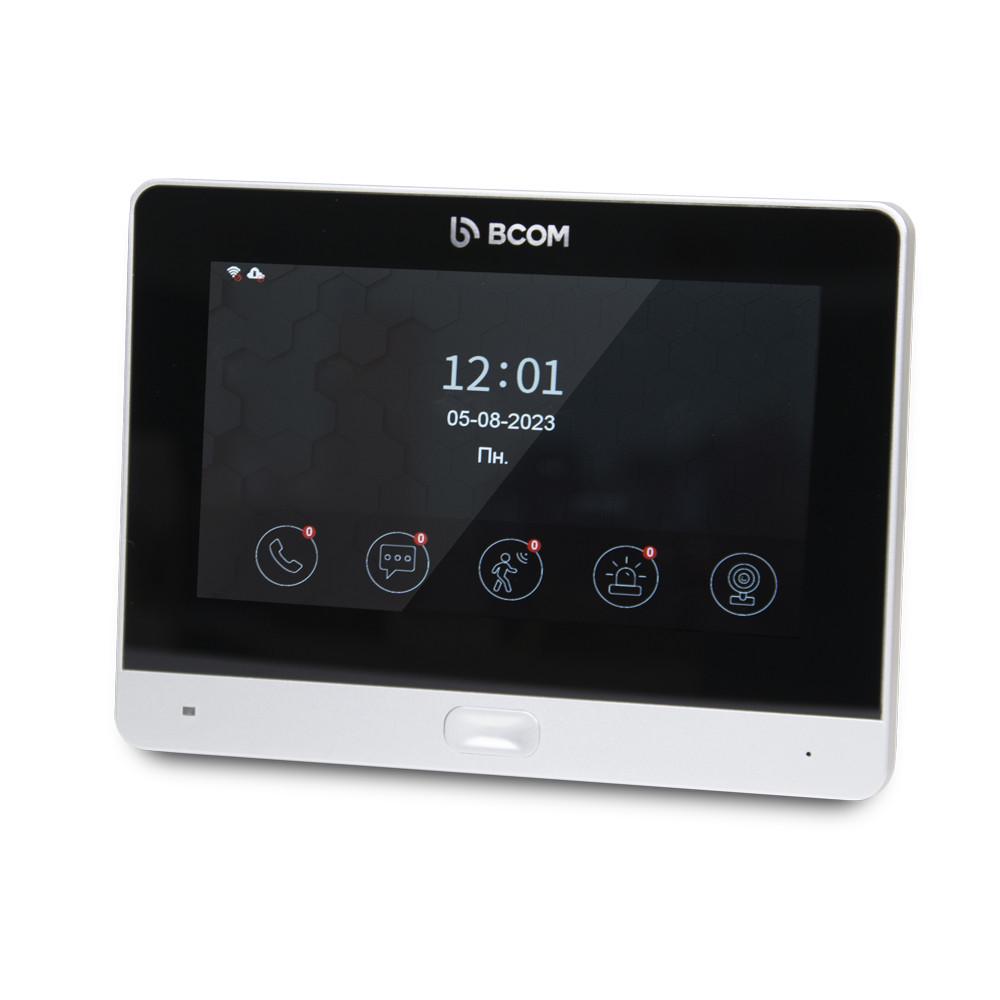 Видеодомофон BCOM Wi-Fi 7" BD-760FHD/T Silver (2034324648) - фото 1