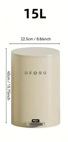 Відро для сміття Uforu B3040-3 15 л (B3040-3) - фото 7 Відро для сміття Uforu B3040-3 15 л (B3040-3) - фото 7