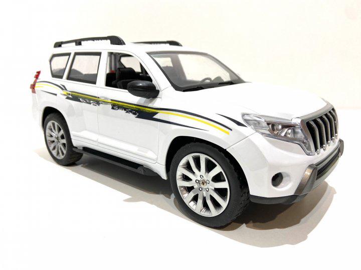Машинка на радиоуправлении Limo Toy АвтоСвіт AS-2203 Land Cruiser Белый (39393511)