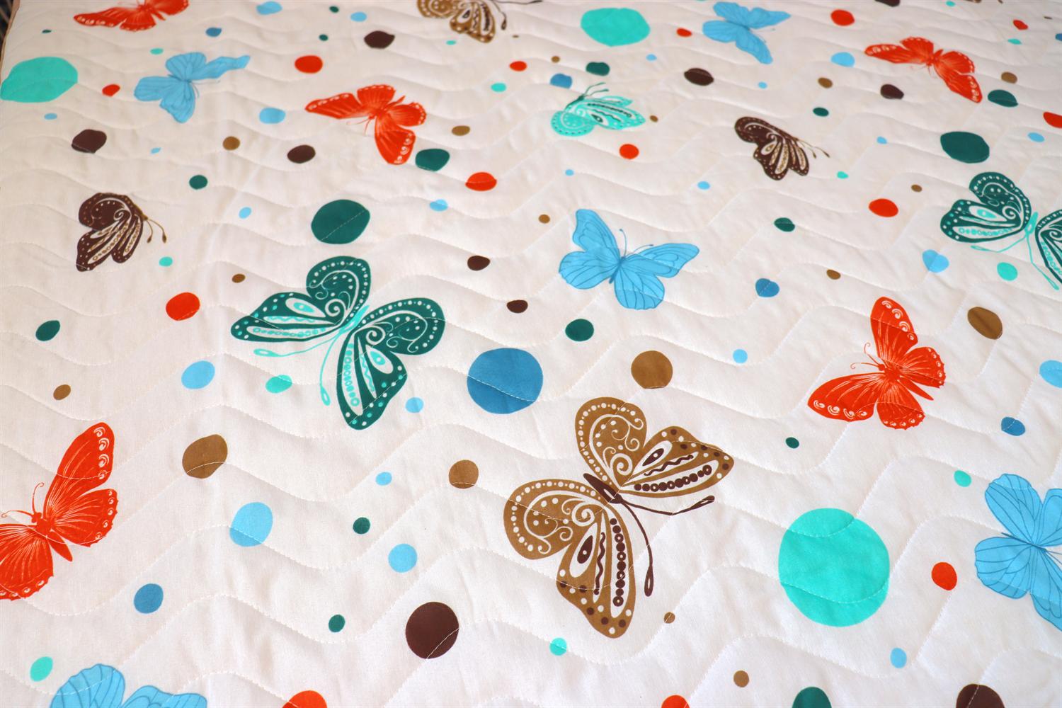 Покрывало-пододеяльник стеганое Lighthouse 4 сезона 160х220 см Butterfly - фото 2