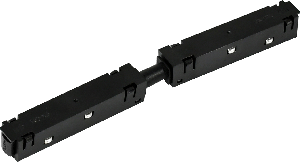 Коннектор питания прямой гибкий OL502 для магнитного шинопровода 48V Черный (29547058)