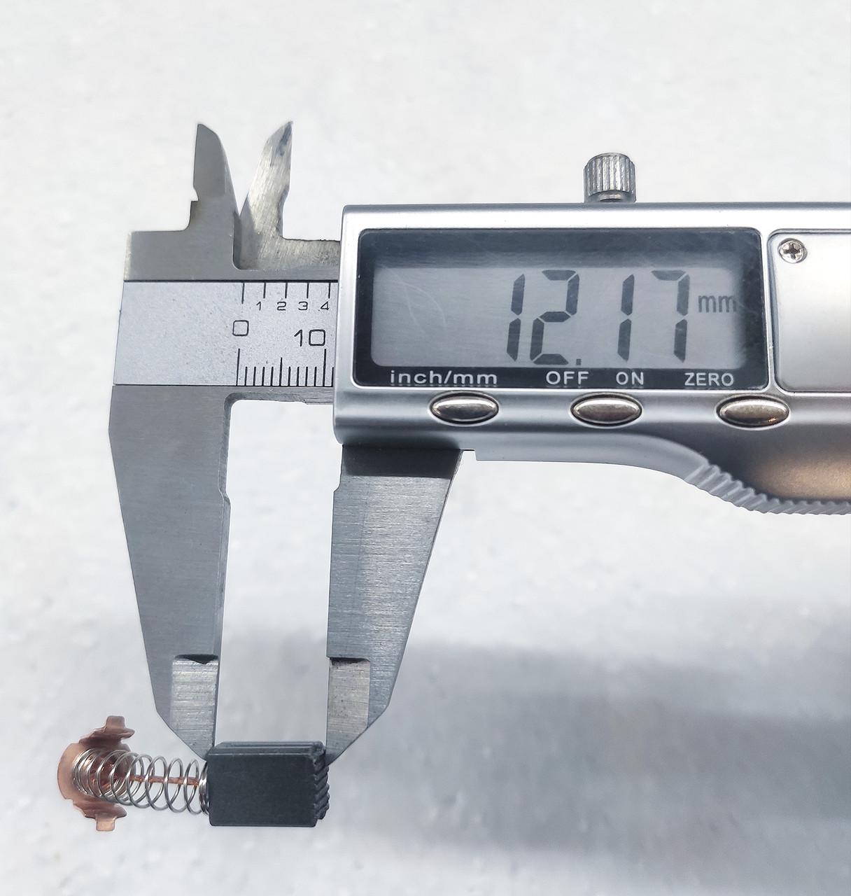 Щетки угольные для електроинструмента 5х8x12 мм (А025) - фото 5 Щетки угольные для електроинструмента 5х8x12 мм (А025) - фото 5