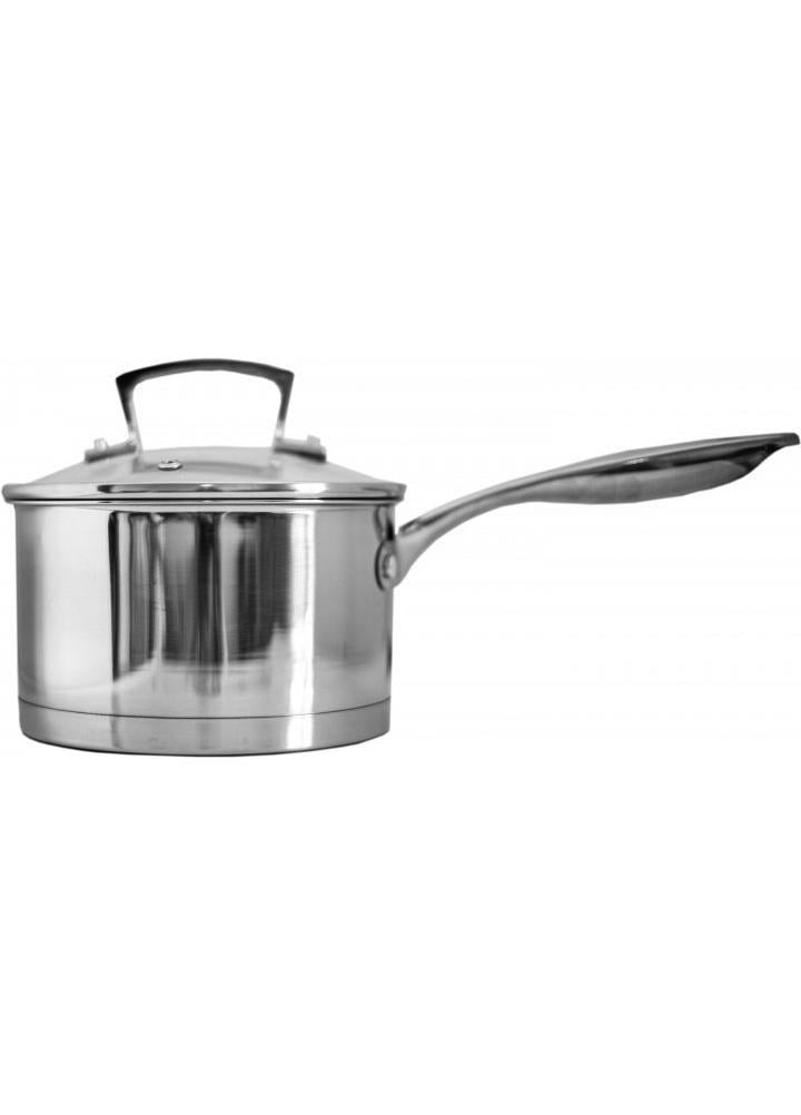 Ковш Krauzer Graphite металлик нержавеющая сталь 16 см 1,8 л (78310)