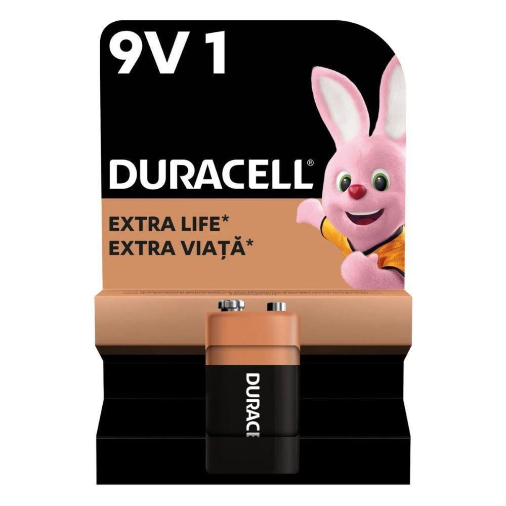 Батарейка крона Duracell 9V/6LR61 1 шт. (2964772246)
