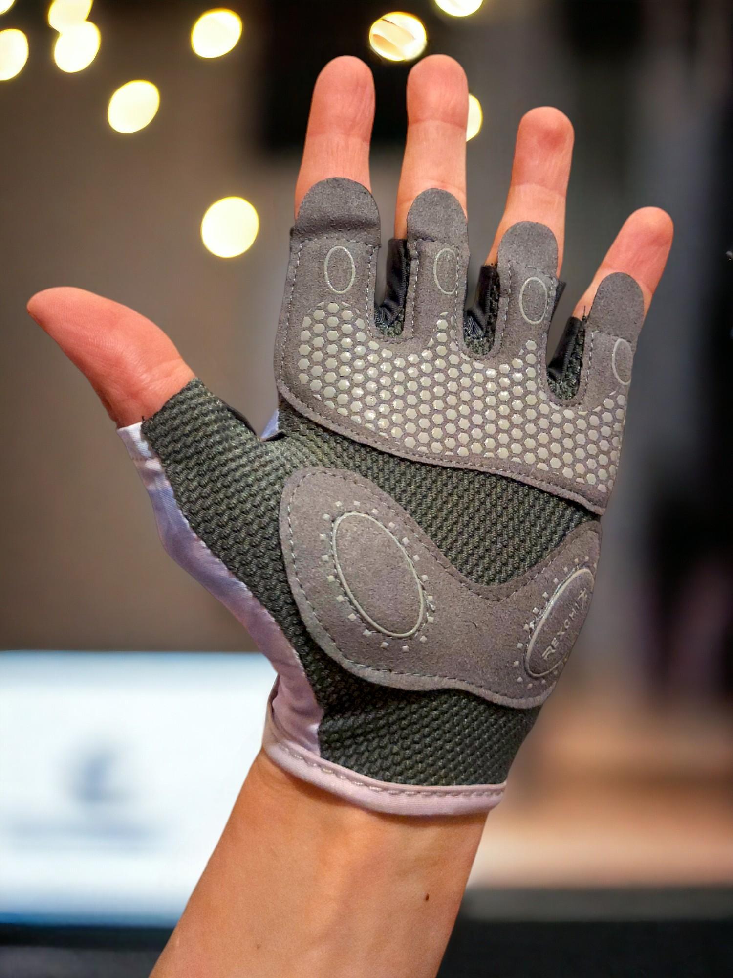 Перчатки для спорта Rexchi защитные L Фиолетовый (66_3_L_3) - фото 12 Перчатки для спорта Rexchi защитные L Фиолетовый (66_3_L_3) - фото 12