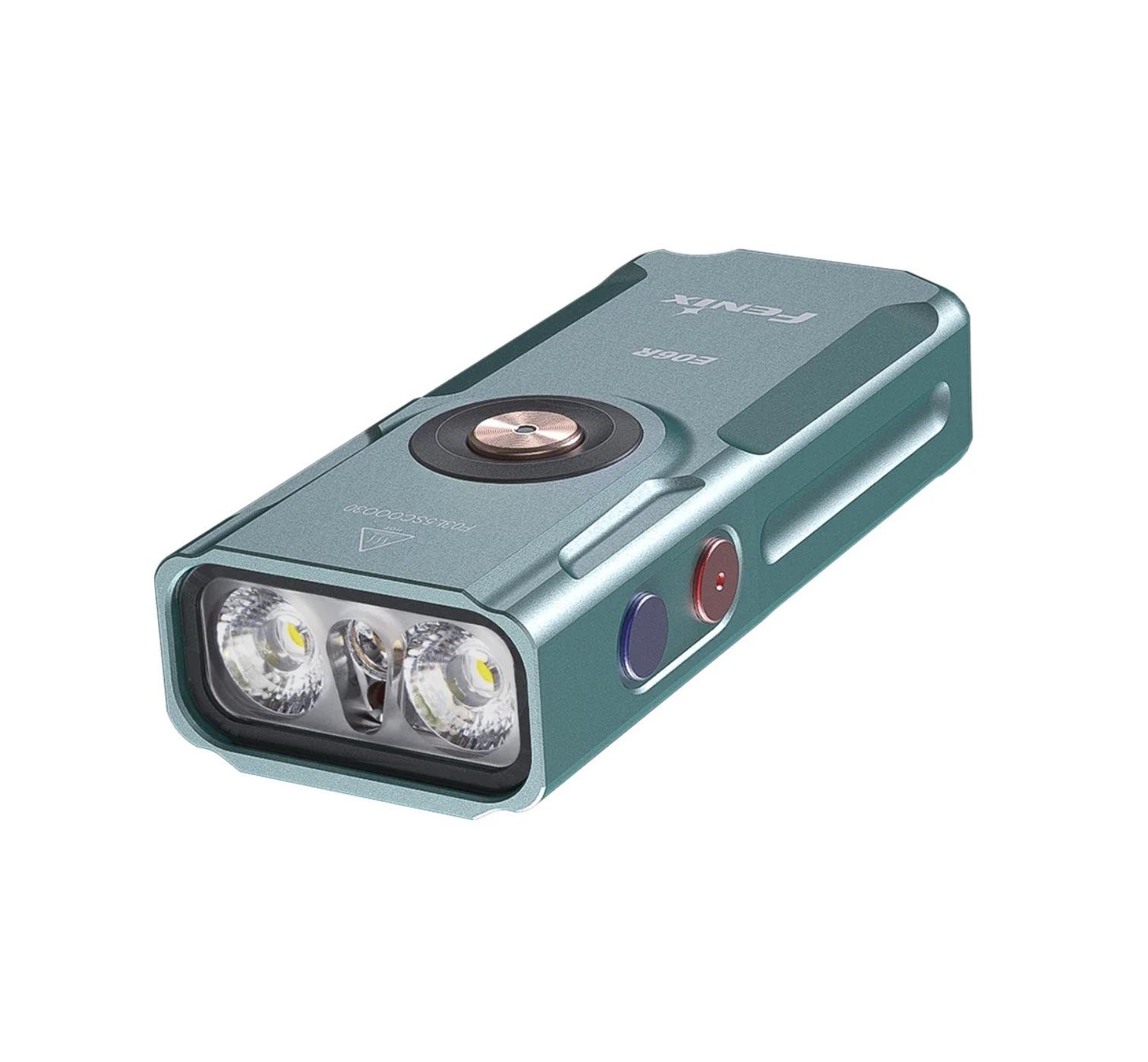 Ліхтар наключний Fenix E06R USB-C 700 lm 110 м Бірюзовий (27831926)