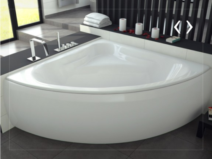 Ванна акриловая угловая Besco MIA 120x120 см (1145140493) - фото 3 Ванна акриловая угловая Besco MIA 120x120 см (1145140493) - фото 3