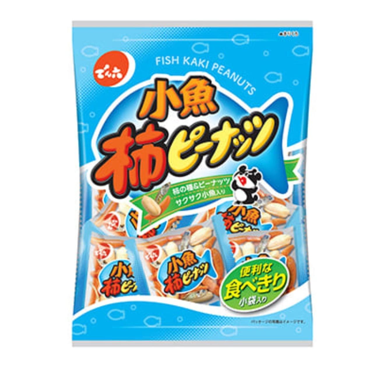 Мальки сушеные DENROKU с хурмой и арахисом 96 г