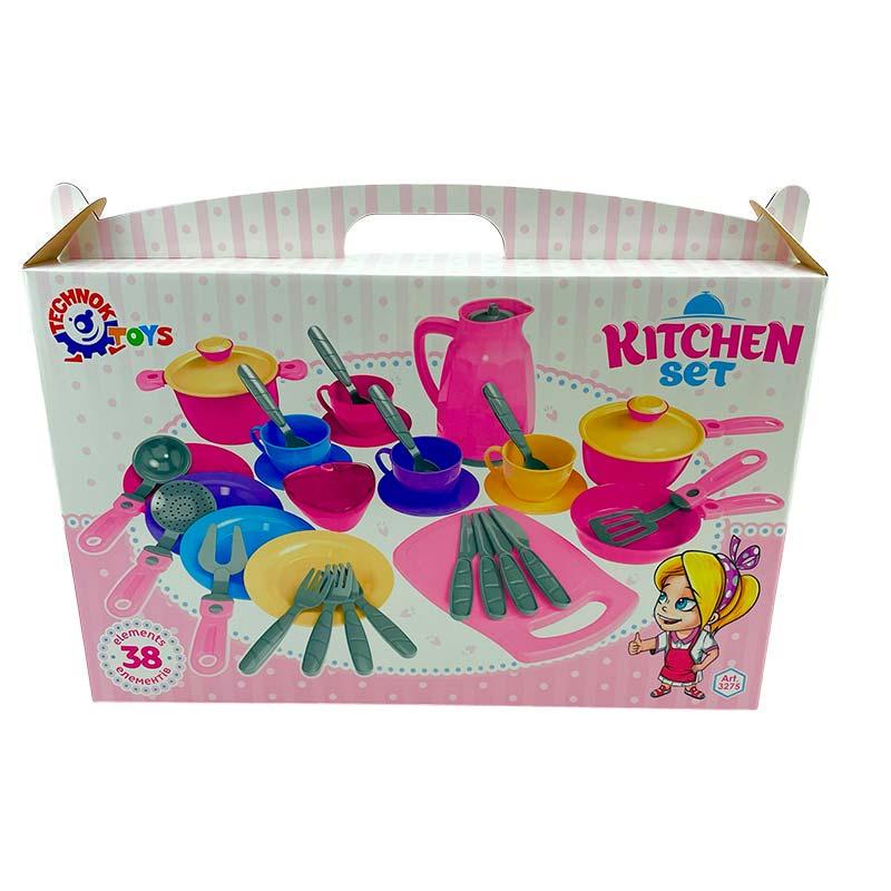 Детская игровая посуда Технок пластиковая (3275)